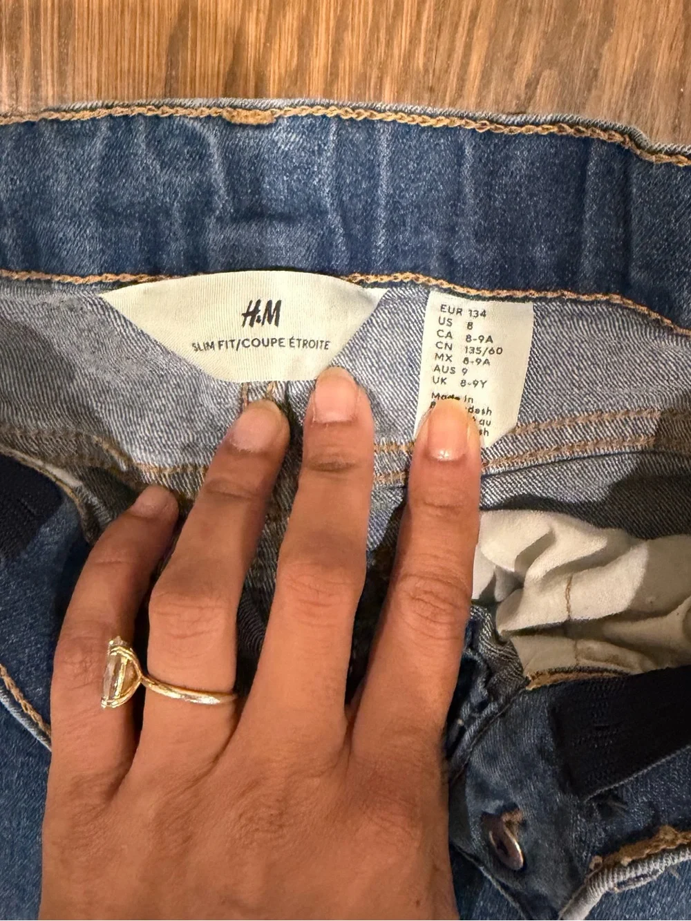 Boy’s H&M Slim Jeans (Pack of 4) - Light Wash, Black, Mid Blue, Dark Blue